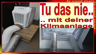 2 Schlauch Klimaanlage Umbau ❆ Das sollte man wissen zum 2 Schlauch Klimagerät DIY Umbau - Garantie?