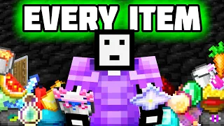 I Collected Every Item in Minecraft Hardcore!