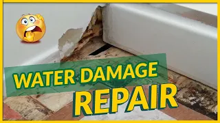 Water Damage Bathroom Floor Repair - Fixing Hidden Water Damage