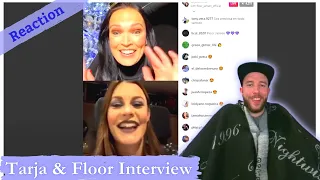 Tarja Turunen "Instagram Live with Floor Jansen" brings these 2 GODDESSES TOGETHER #reaction