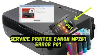 Service Printer Canon MP287 Error P07