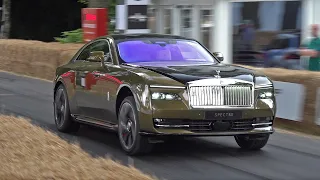 Rolls-Royce Spectre - First Ultra-Luxury Electric Super Coupé! @ Goodwood Festival of Speed