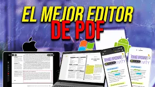 ✅ EDITOR PDF EN MOVIL ¡Gratis e Ilimitado! (Convertir Word, Excel, editar, OCR, etc) 2023