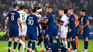 Horror tackle on Neymar sparks 19-man brawl as PSG and Marseille stars lose their heads