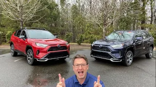 Comparing 2021 RAV4 Prime SE vs XSE: Full Review, Specs, Features, More