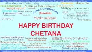 Chetana   Languages Idiomas - Happy Birthday