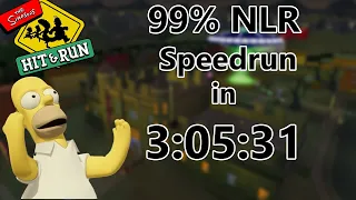 The Simpsons: Hit & Run 99% NLR Speedrun 3:05:31