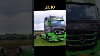 Evolution of Mercedes Benz Truck (1950~2023)#shorts #evolution