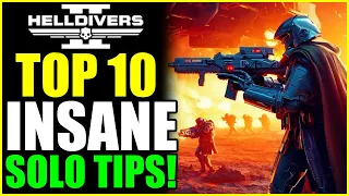 10 INSANE Solo Tips I Wish I Knew Sooner in Helldivers 2