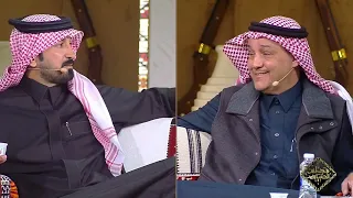 لقاء موسى الموسى ومحمد بن جخدب في #مجلس_الصياهد