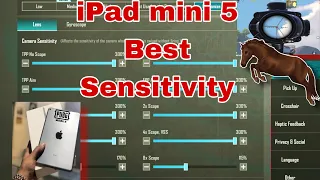 Ipad Mini 5 Best Sensitivity || Full High Gyro Zero Recoil || Hacker Spray M416 2023 😱 (Rkosajju)
