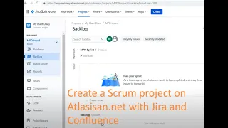 Create a Jira Project in the Cloud on atlassian net