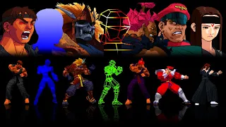 The 7 Secret Characters of Street Fighter EX plus A