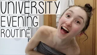 UNIVERSITY EVENING ROUTINE 2018 | HOW TO BE PRODUCTIVE AFTER 5PM FT. WORK, WORKOUTS + FOOD