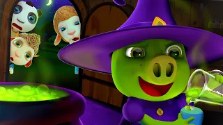 Witch's House & Magic Stories | Wheel of Fortune | Funny Cartoon for Kids | Dolly and Friends 3D