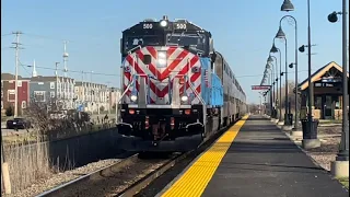 Prairie crossing(S) NCS & MD-N railfaning 4/13/24