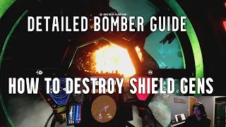 How to destroy shield gens with ANY TIE Bomber! - Star Wars: Squadrons Guide