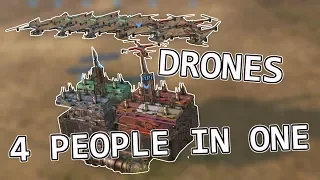 4 PERSON DRONE MOTHERSHIP - Crossout