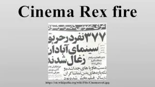 Cinema Rex fire