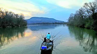 Catfish Fishing Road Trip | Ginger Fish King & the Nickajack Heart Attack!