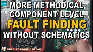 Repairing  Electronics From High Level Down To Component Level  Practical Example 1500W PA System