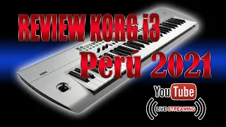 REVIEW  KORG I3 PERÚ FUNCIONES IMPORTANTES