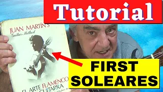 First Soleares - TUTORIAL - from "El Arte Flamenco De La Guitarra" method