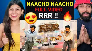 Naacho Naacho Full Video RRR REACTION !! - NTR, Ram Charan | M M Kreem | SS Rajamouli | Vishal