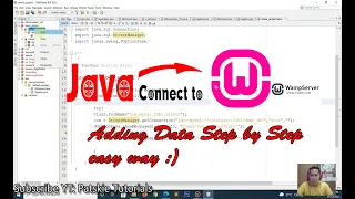 Java Connect to WampServer Version 3.2.3 | Adding Data to Database | Using Netbeans IDE 8.2
