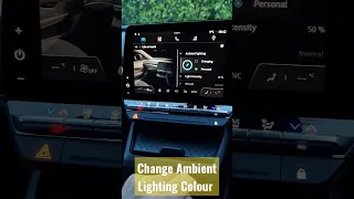 Renault Mégane E-Tech: How To Change The Ambient Lighting Colour 🤩