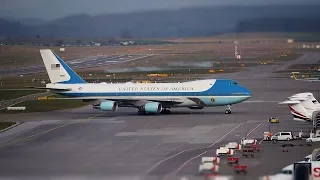 U.S. Air Force One @ Zurich Airport 2018 [Aviation Music Video]