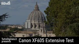 Canon XF605 4K extensive video test & review: footage, low light, slowmotion