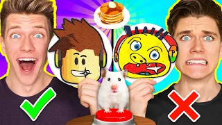 Pancake Art Challenge vs Hamster Pranks! How To Make Spider-Man Minecraft Maze Roblox & Squid Game