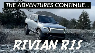 Rivian R1S adventures off road