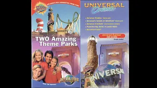 Universal Orlando 2001 Vacation Planning VHS - InteractiveWDW