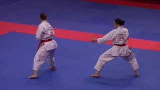 Premier League Dubai Team Kata Female Russia vs Algeria