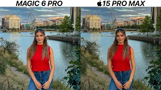 Honor Magic 6 Pro VS iPhone 15 Pro Max Camera Test Comparison