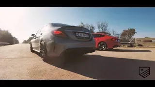 Mercedes-AMG C63 S VS Audi RS5 Sportback Drag Race!