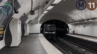 Les nouveaux transfert de rames dans la ligne 11 et 6 !