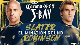 Kelly Slater vs Jack Robinson | Corona Open J-Bay 2023 - Elimination Round Heat Replay