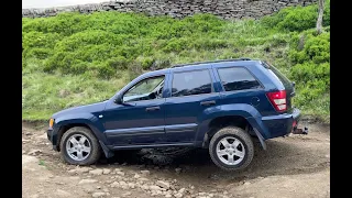 Standard Jeep Grand Cherokee WK UK off-roading 3.0CRD Auto ..... Not Great