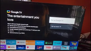 TCL Google Tv Setup