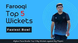 Fazal Haq Farooqi Bowling | Top 5 Wickets | Farooqi Bowling IPL | Bangladesh|  فضل حق فاروقی بالینگ