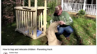 HOW TO TRAP TODDLERS AND RELOCATE CHILDREN - JUST EVIL