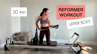 Pilates Reformer Workout | 30 min | Upper Body