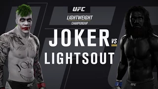 Joker vs. Lightsout (EA Sports UFC 2) - Crazy UFC 👊🤪