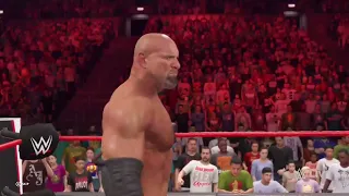 WWE 2k22 - Goldberg vs Batista (Legend Difficulty)