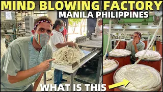 HOW FILIPINOS MAKE YARN - Mind Blowing Science and Technology Workshop in Manila