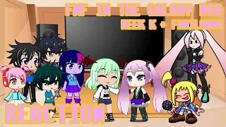 Characters React to FNF In The Galaxy Mod(Week K + Familanna) (❗SEIZURE WARNING❗) || The Rookie J.