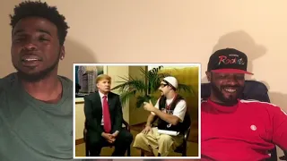 Ali G - Ice Cream Glove With Donald Trump Reaction